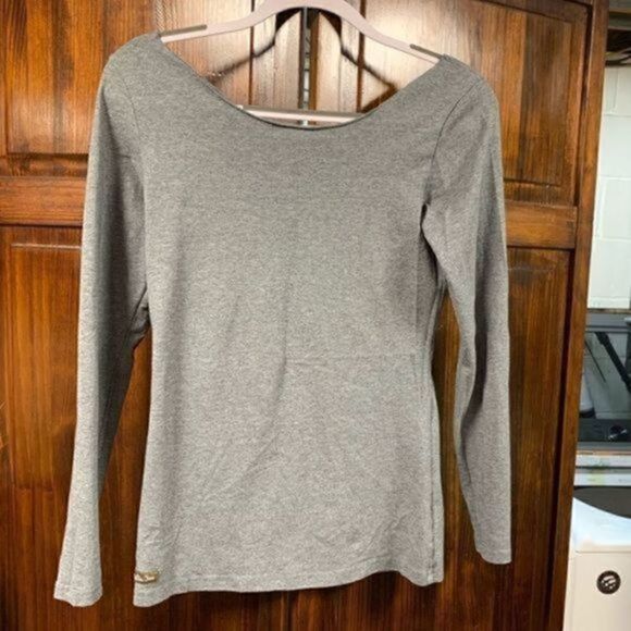 Matilda Jane gray long sleeve shirt size medium - Picture 10 of 11